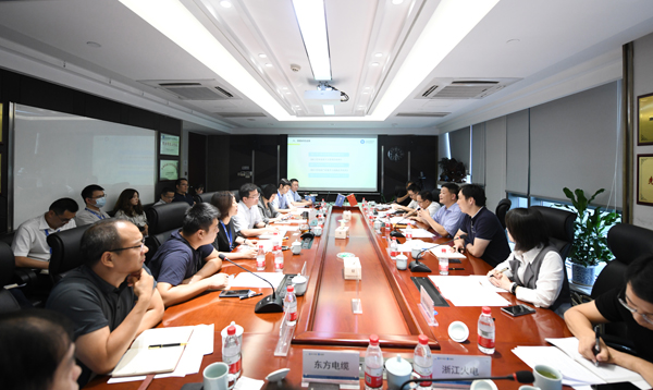 省能源局在008PG国际股份召开浙江省风电工业链生长课题启动会